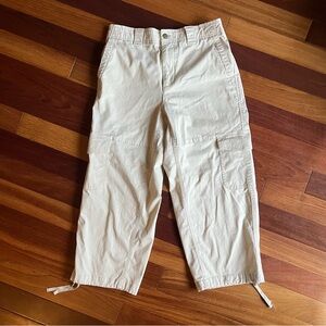 CARGO CROPPED PANTS